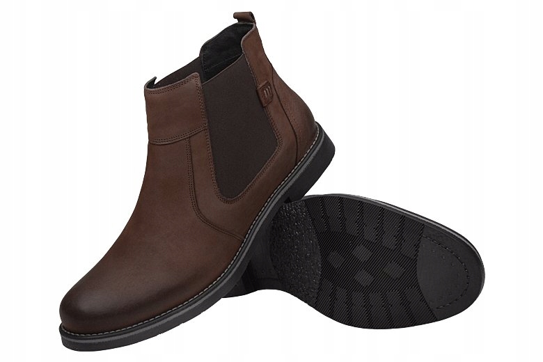 Sztyblety KRISBUT 6446 r.44 Ocieplane Buty Zimowe Płeć mężczyzna