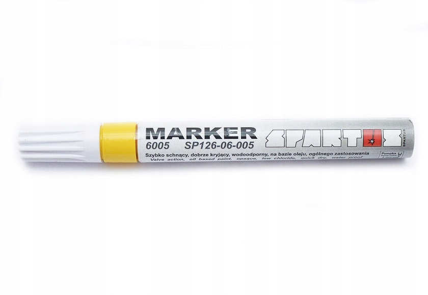 

Marker spawalniczy lakierowy Żółty