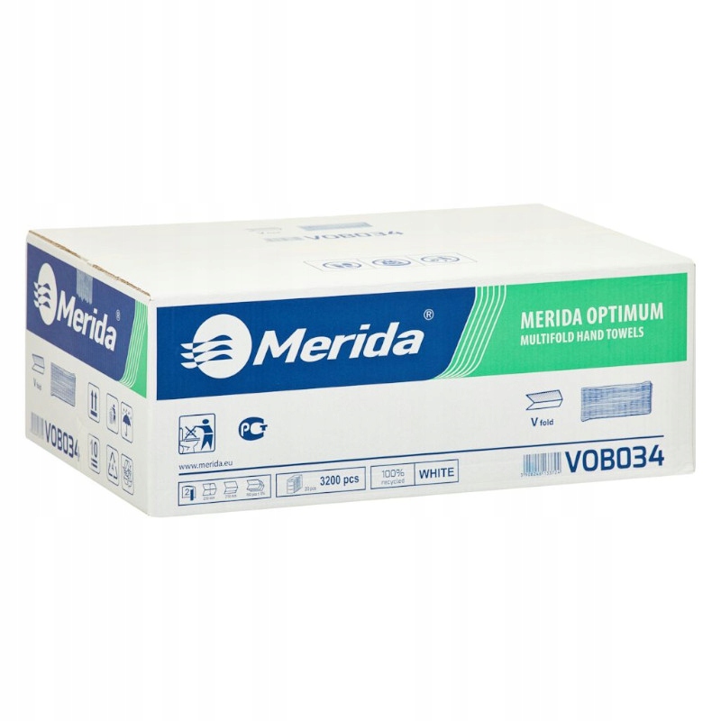 

Merida Ręczniki Papierowe Zz Składane Białe VOB034