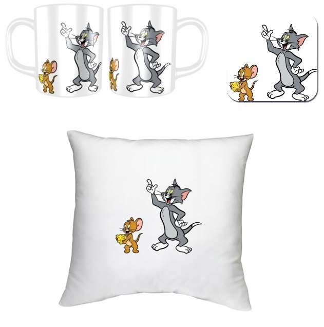 

Kubek Podkładka Poduszka Tom i Jerry