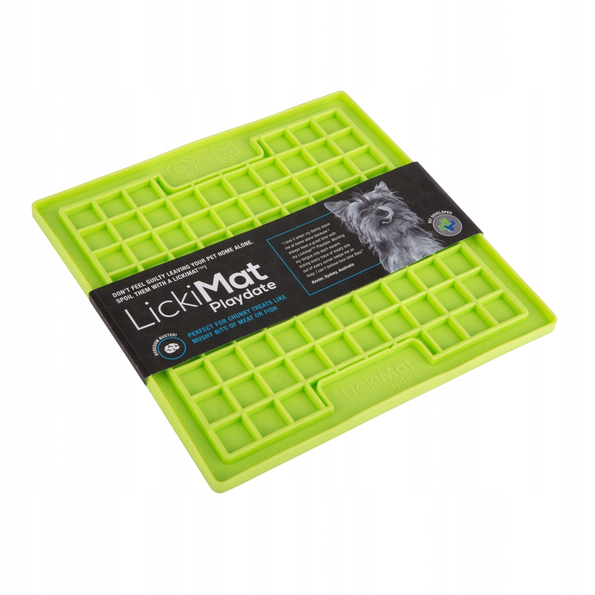 

Mata LickiMat Playdate zielony