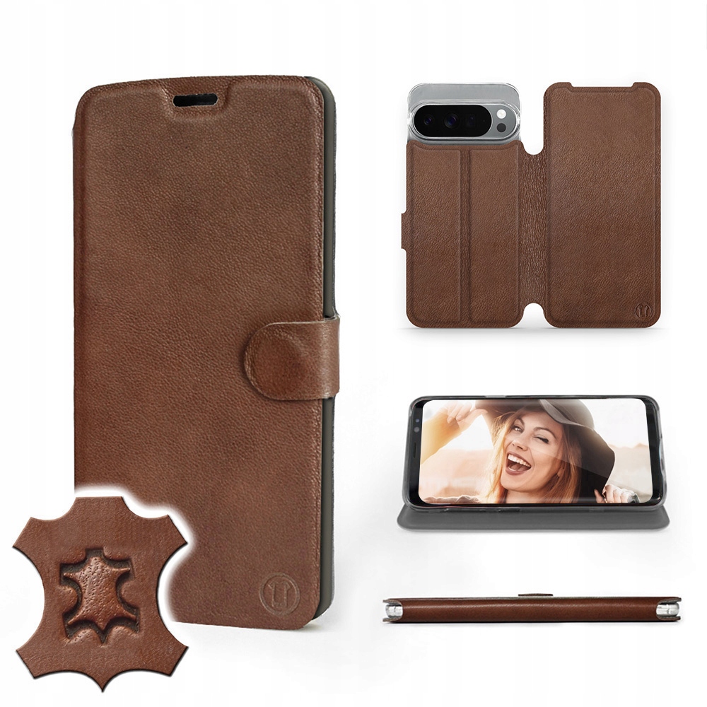Etui Mobiwear do Google Pixel 10 Pro XL Brown Le