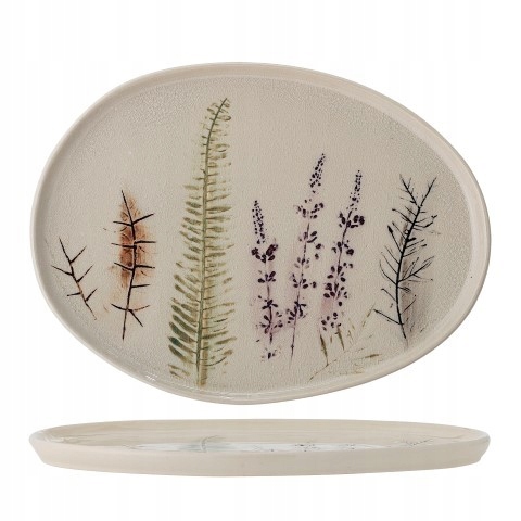 Servírovací talíř Bea, kamenina, Bloomingville