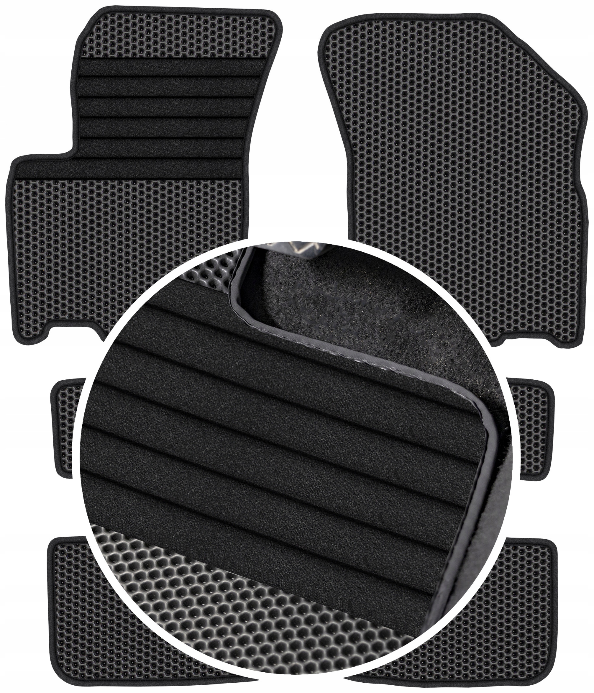 Suzuki SX4 2006-2014 Gumové rohože Eva Eternity Posilnenie XXL