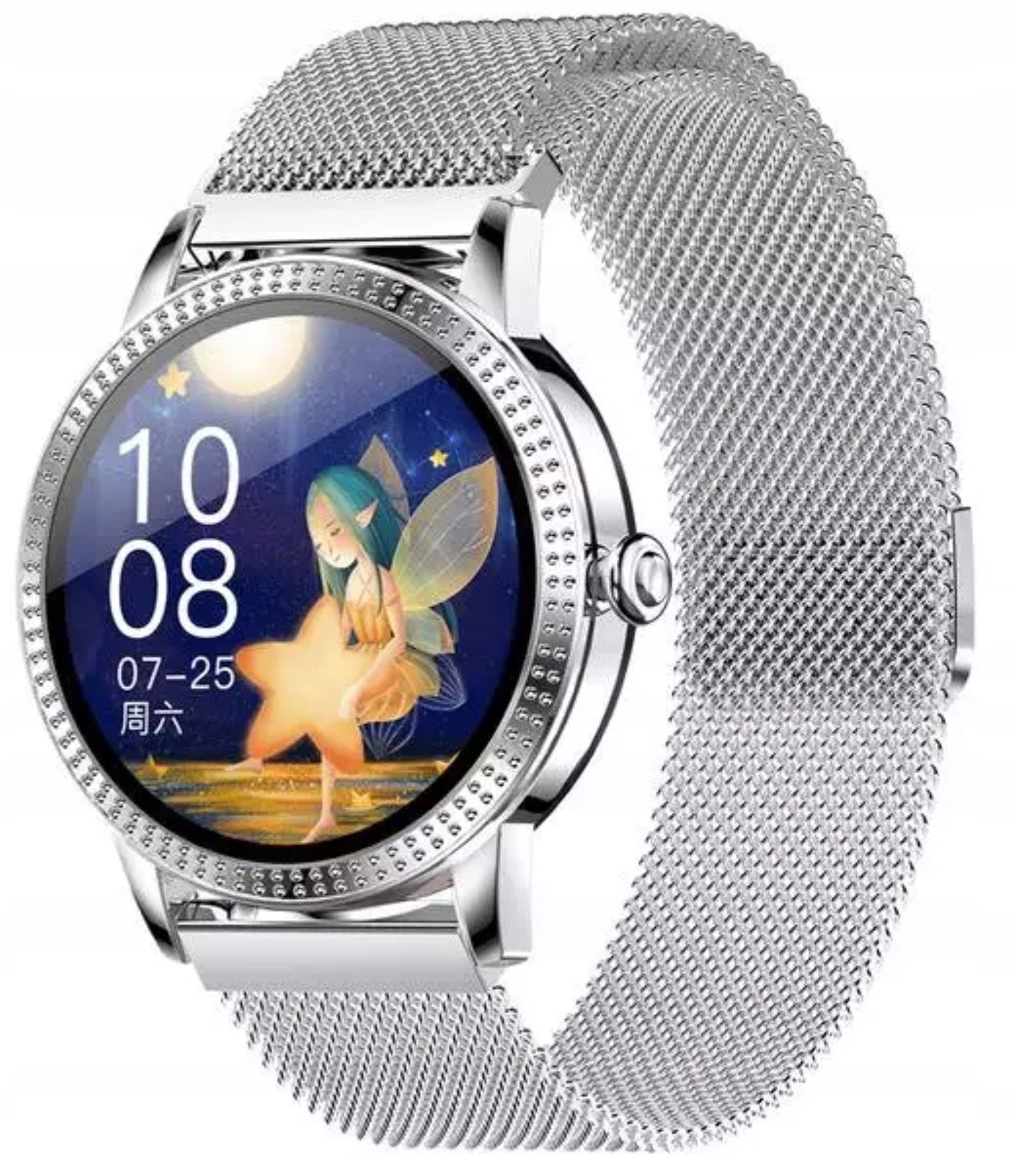 SMARTWATCH DAMSKI ZEGAREK ROZMOWY CIŚNIENIE SPORT