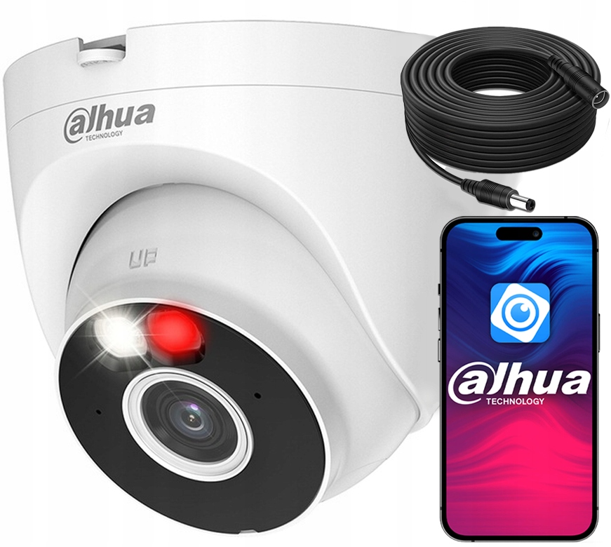 WiFi kamera 4MPx T4A-PV Dahua Externá Smart Dual Light Audio kábel 10 m