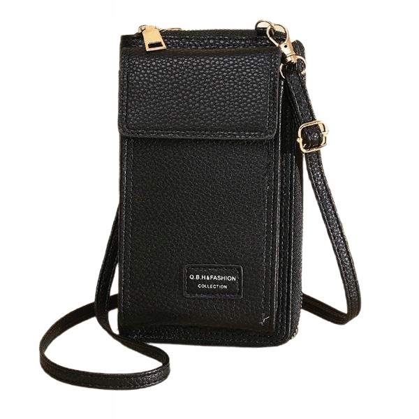 Torebka na telefon Kopertówka Na Ramię Etui zamykana na zamek błyskawiczny