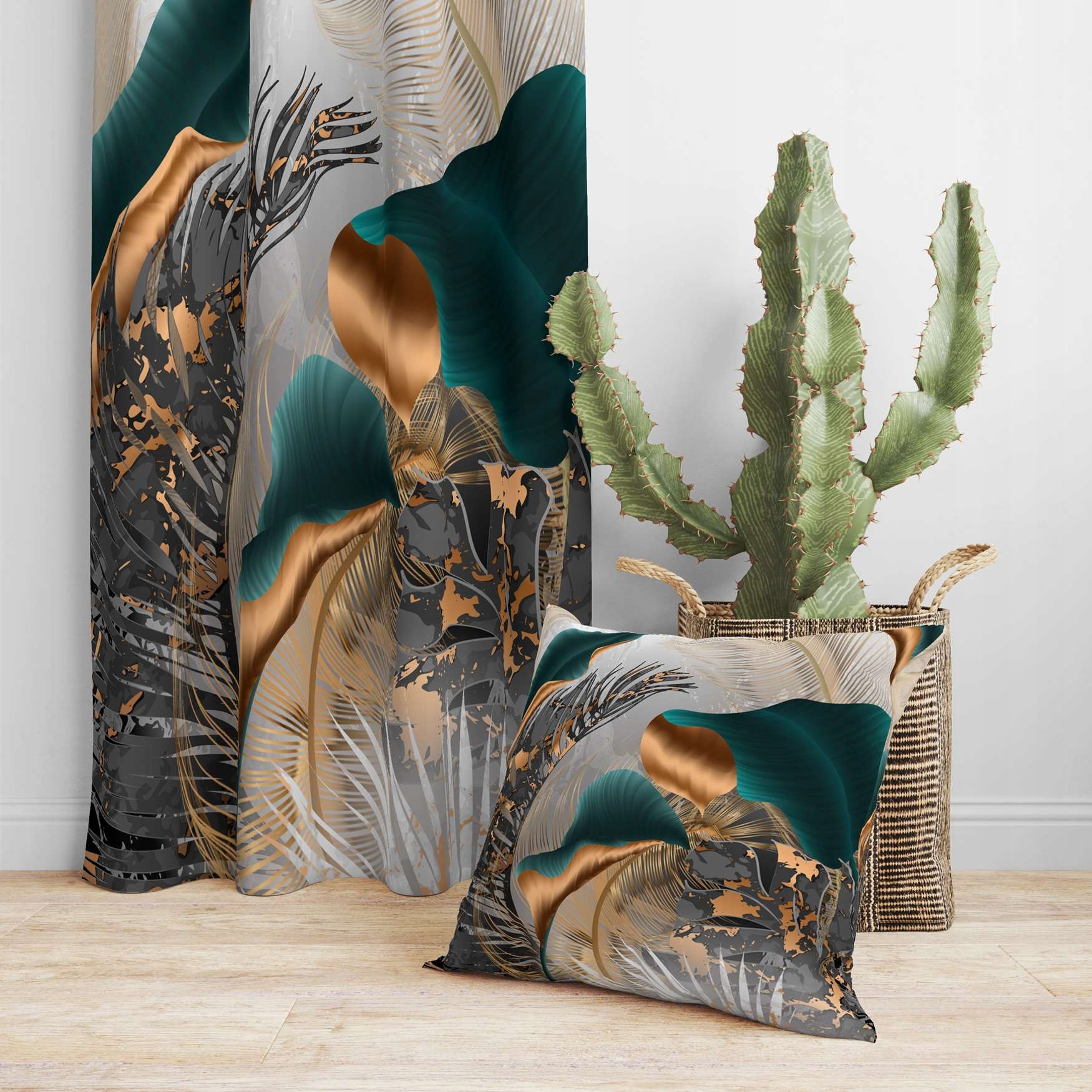 POSZEWKA NA PODUSZKĘ DEKORACYJNA 45x45 JASIEK 111 Wzór dominujący Inny wzór