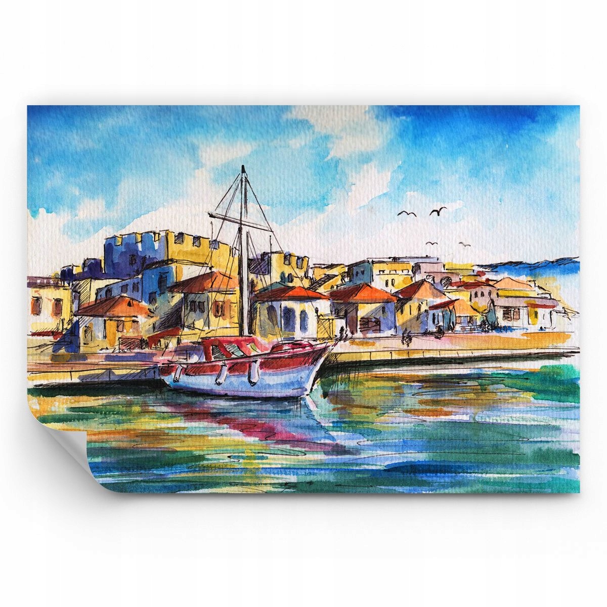 Fototapeta Port Tapeta Na Ścianę Do Sypialni Salonu 350x256 Ps