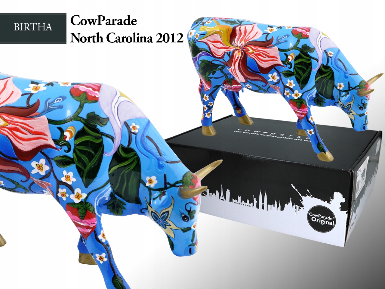 Figurka Krava Cow Parade Birtha Zberateľská Socha Ako Darček