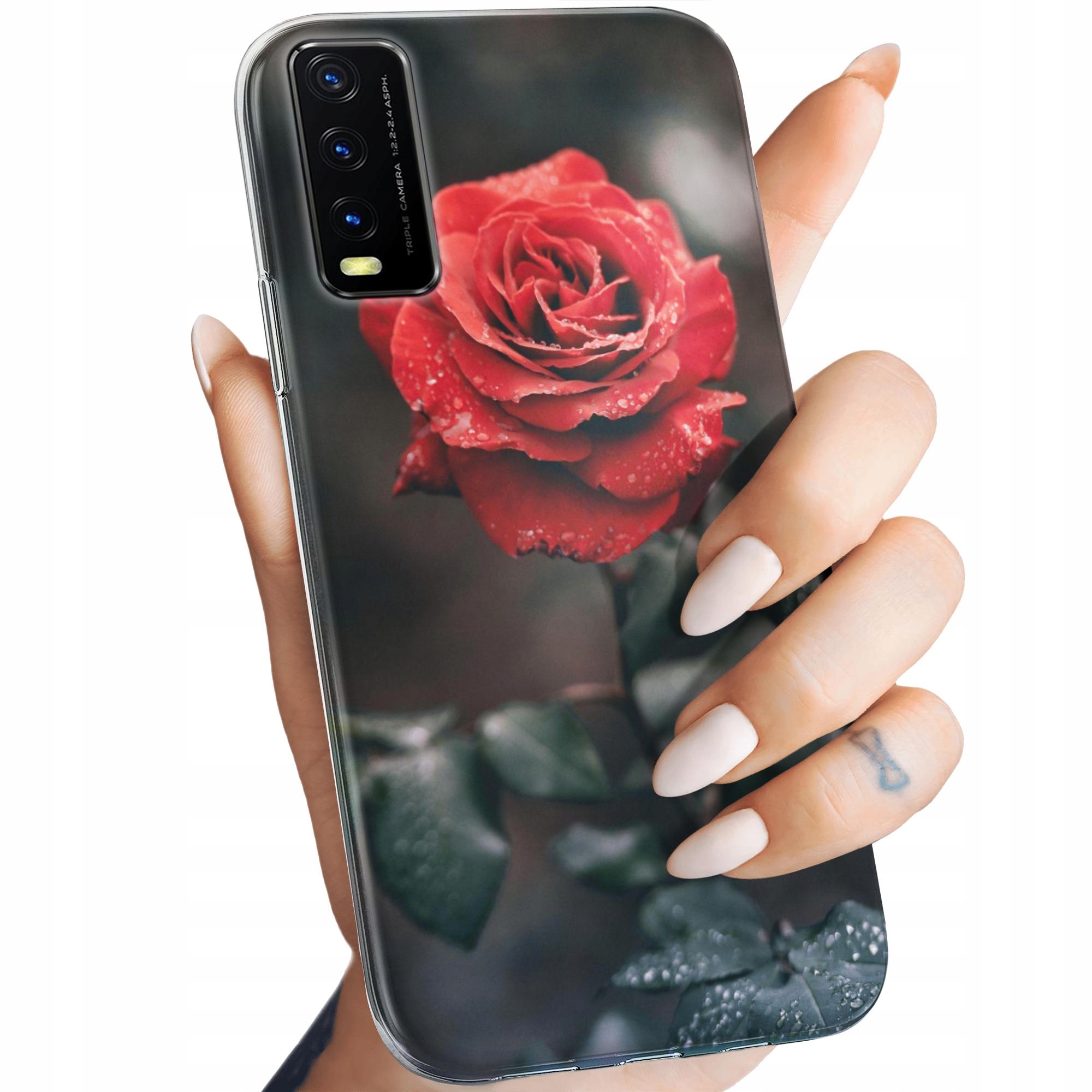 

Etui do Vivo Y20S Y11S Róża z Różą Rose