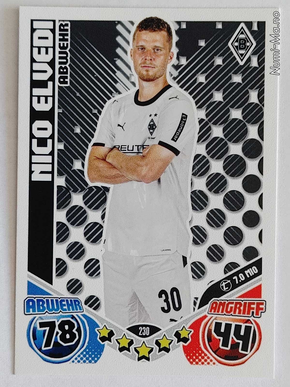 Match Attax 2025/26 Bundesliga NR.230 Heritage Elvedi 3405