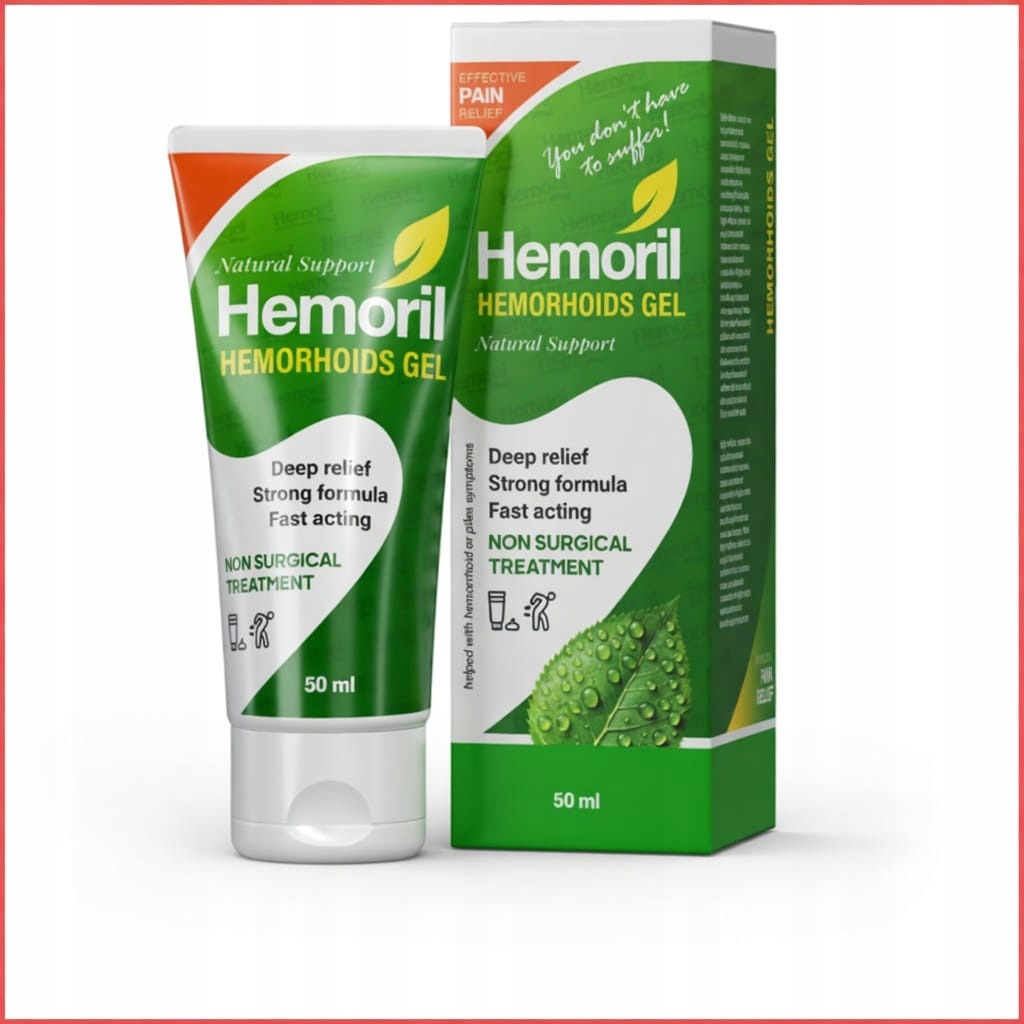 Hemoril żel 50 ml hemoriody