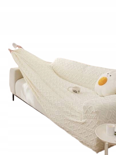 Přehoz Na Postel Pohovka S Kožešinou Béžová Lýtková