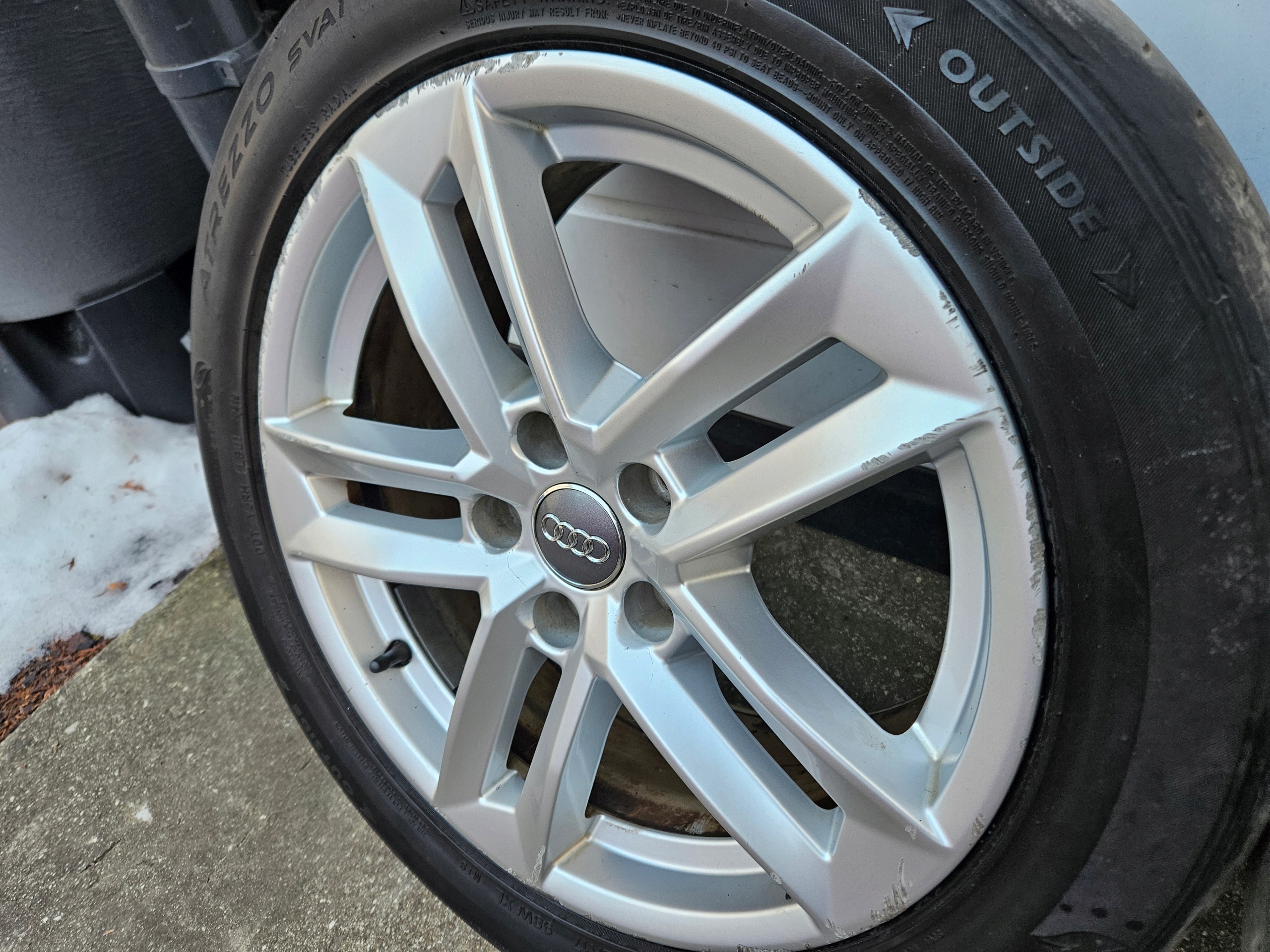 discs disc wheels AUDI A4 B9 8W "17 5X112 7,5J ET38 66,6 8W0601025E