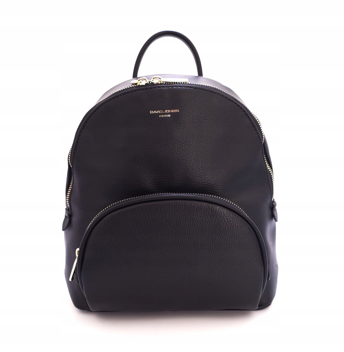 Černý batoh z měkké ekokůže David Jones CM7800