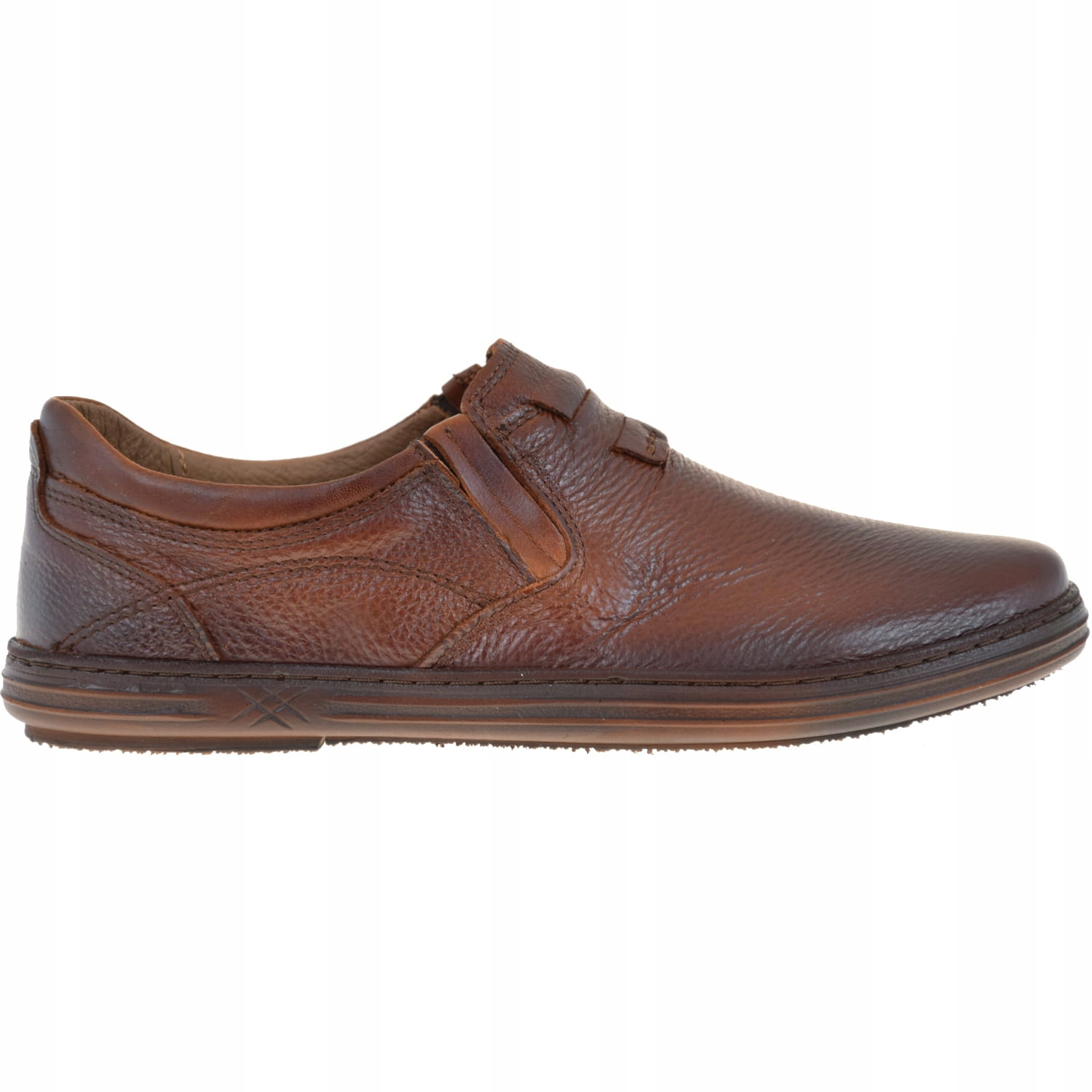 Pánské Kožené Mokasíny Elegantní Pro Každodenní Nošení I Příležitost, Hnědá Barva, Velikost 7152, Velikost 40