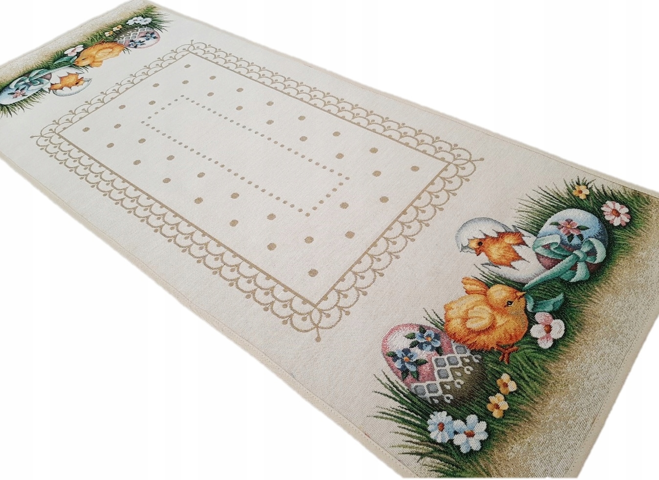 

Bieżnik Obrus Wielkanocny 40x100 cm W Pisklaki L32