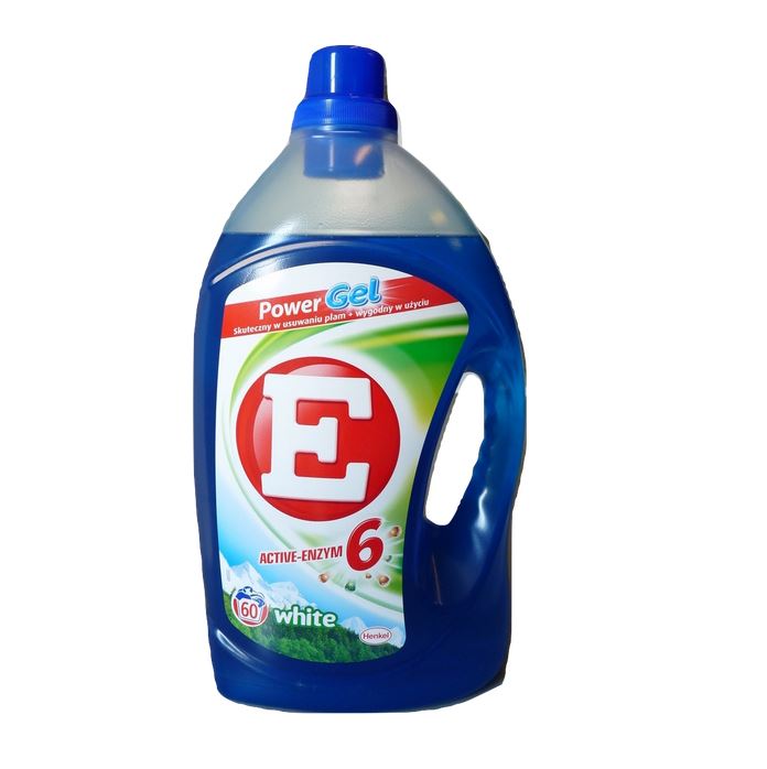 

E Żel do prania 4,38L White