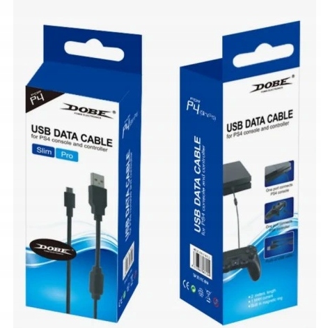 KABEL USB DO ŁADOWANIA PADA PS4 SLIM PS4 PRO 2M