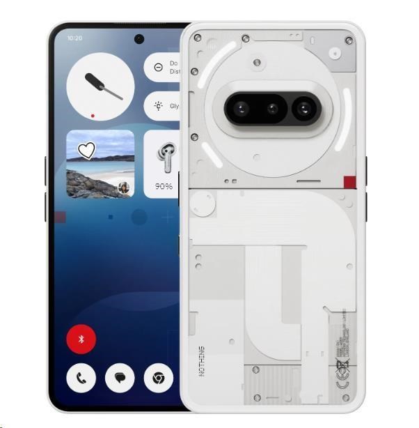 Nothing Phone (3a) 12/ 256GB, white, Eu A10400146/EU