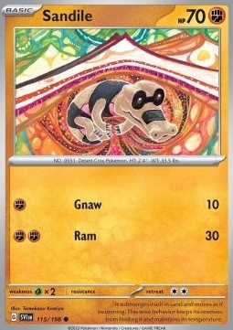 

Scarlet & Violet 115/198 Sandile