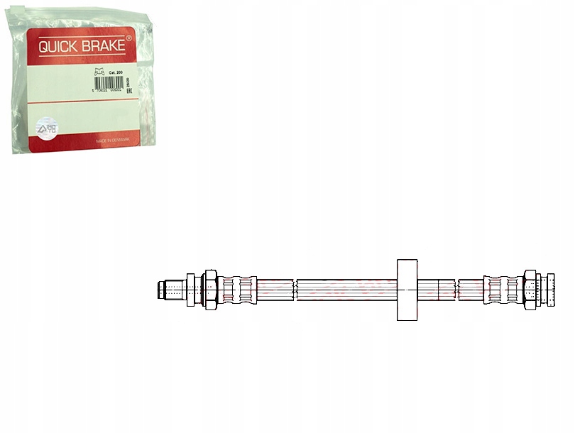BRAKE 32.120 тормозной шланг