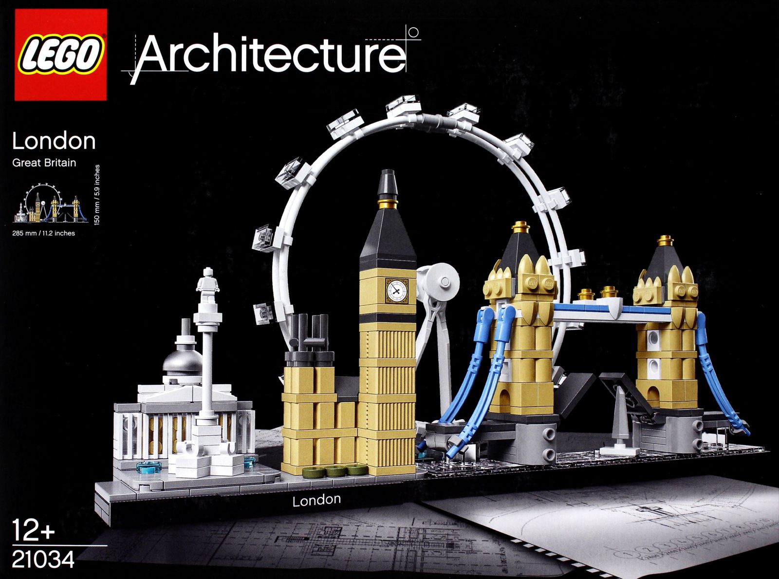 LEGO ARCHITECTURE LONDYN (21034) (KLOCKI)