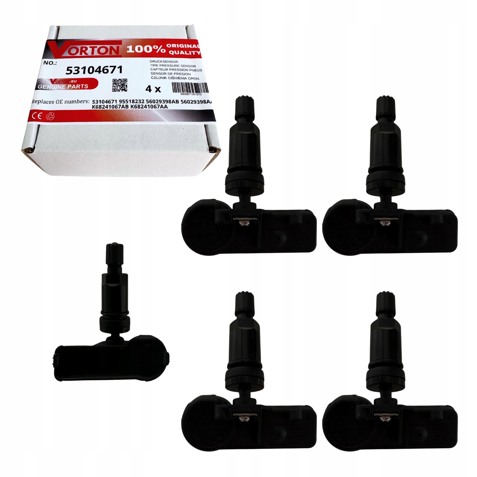 Senzory Tlaku Pneumatík Tpms Dodge Charger Challenger Durango Journey