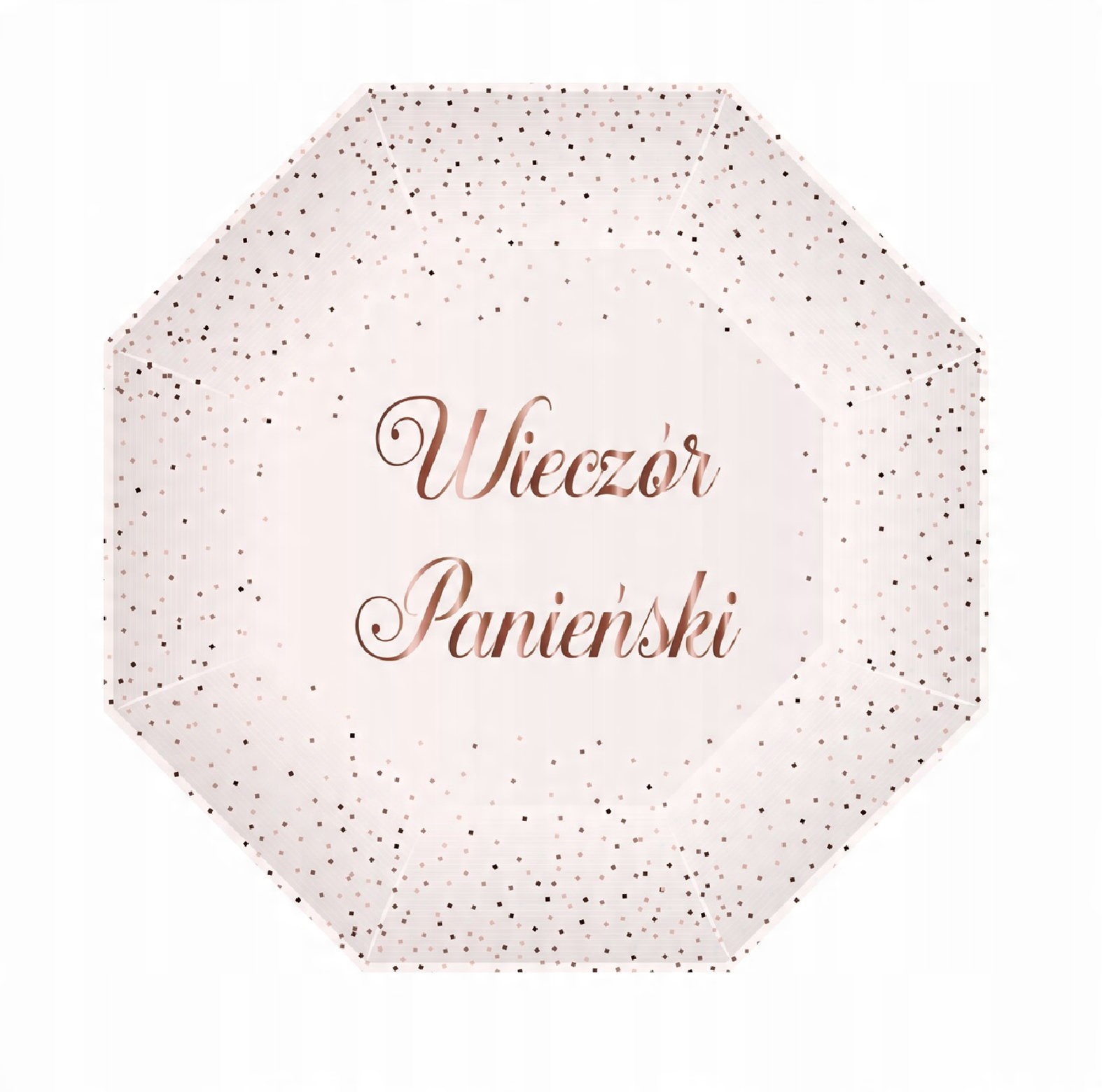 

Talerzyki na Wieczór Panieński 23cm - 6szt