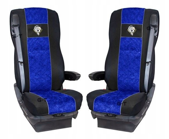 

Pokrowce Daf Xf 105/106 2012- 1+1,2 Pasy Niebieski