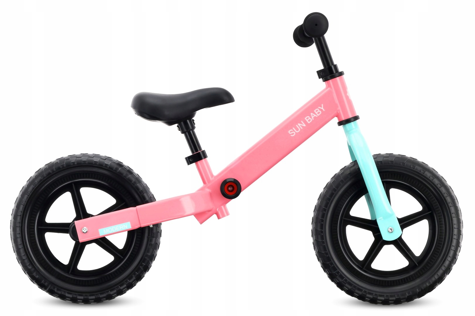 Rowerek biegowy dla dzieci Lekki 2,9 kg Pianka Eva Modern różowy miętowy