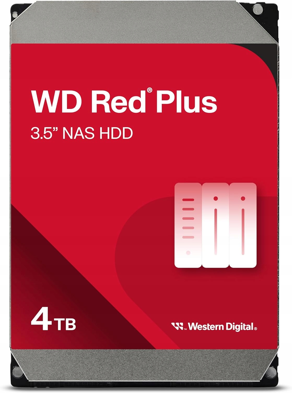 Dysk twardy Wd Red Plus 4TB WD40EFZZ Hdd Nas Cmr 3.5" Sata 6Gb/s