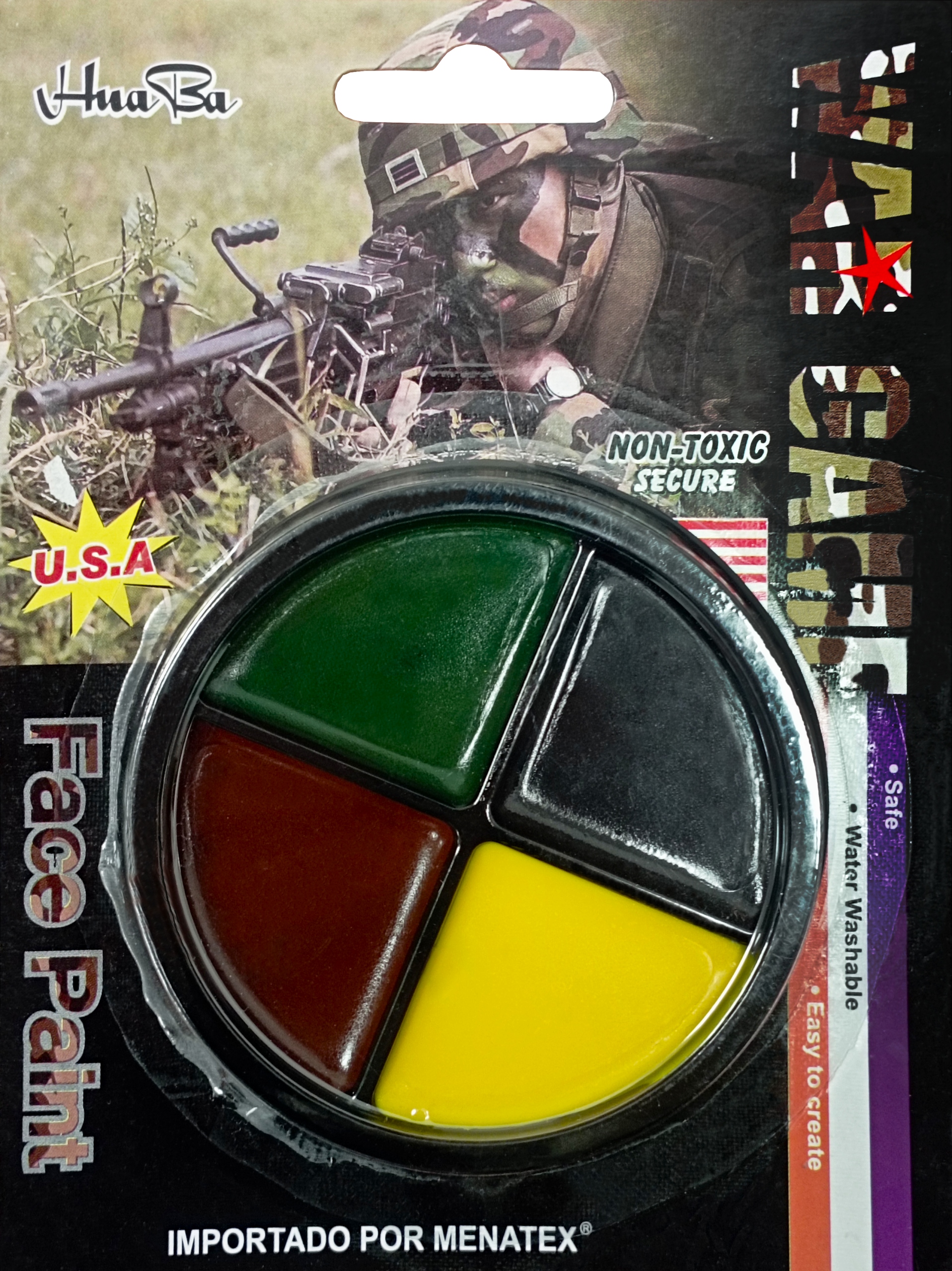 Farby Maskujące 4-KOLORY Camo