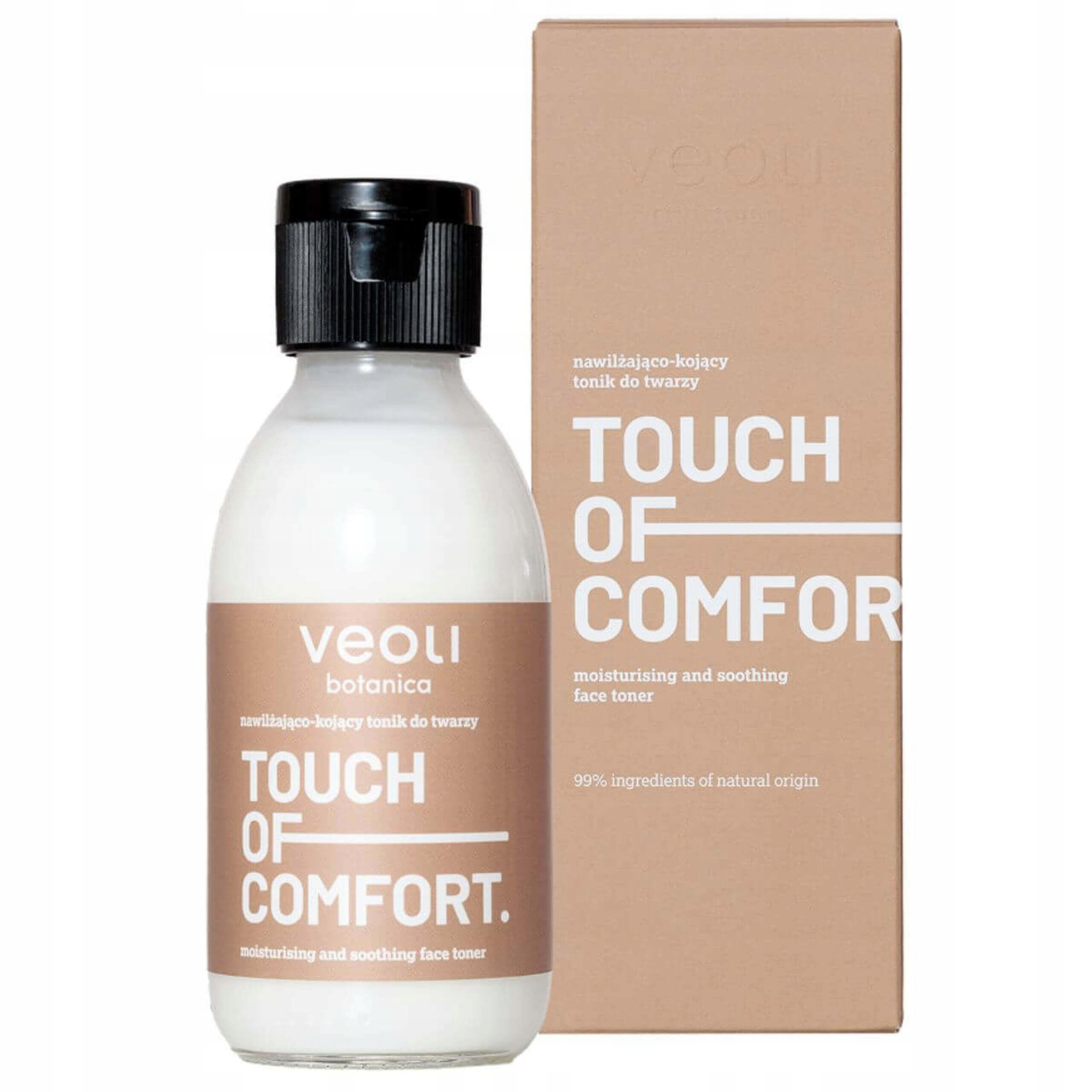 Veoli Botanica Hydratační a zklidňující pleťové tonikum Touch Of Comfort 150 ml