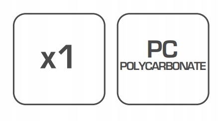 PADER osłona twarzy z poliwęglanu transparentna Marka Hoegert Technik