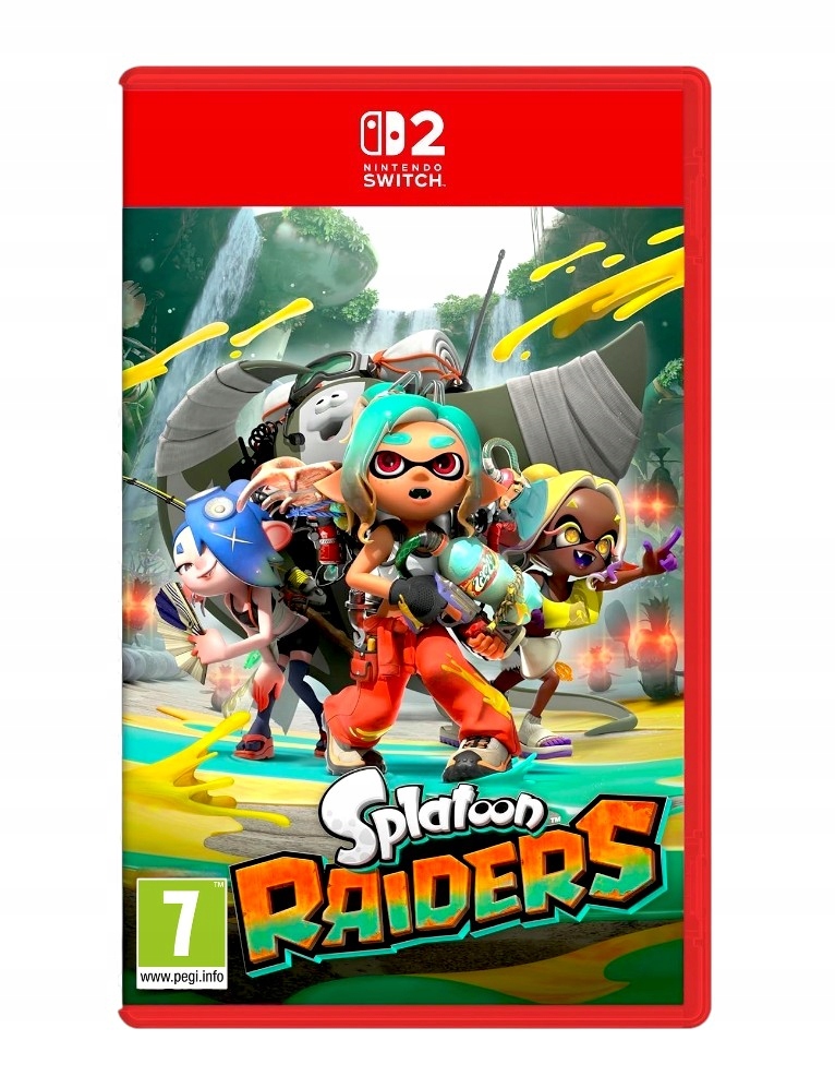 Splatoon Raiders Nintendo Switch 2 pudełkowa