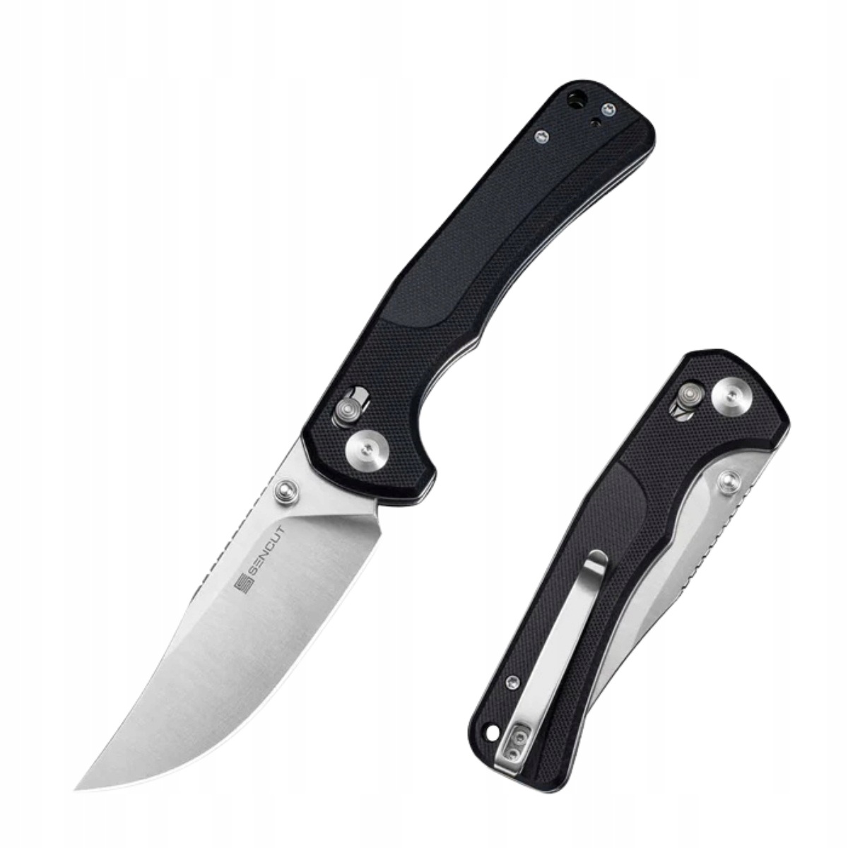 Nůž Sencut Slybolt Black G10, Satin 9Cr18MoV (S25001-1)