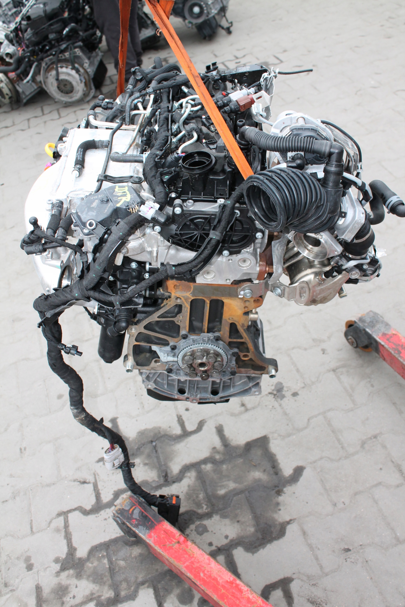 engine complete VW SKODA AUDI DTR 35 TYSKM