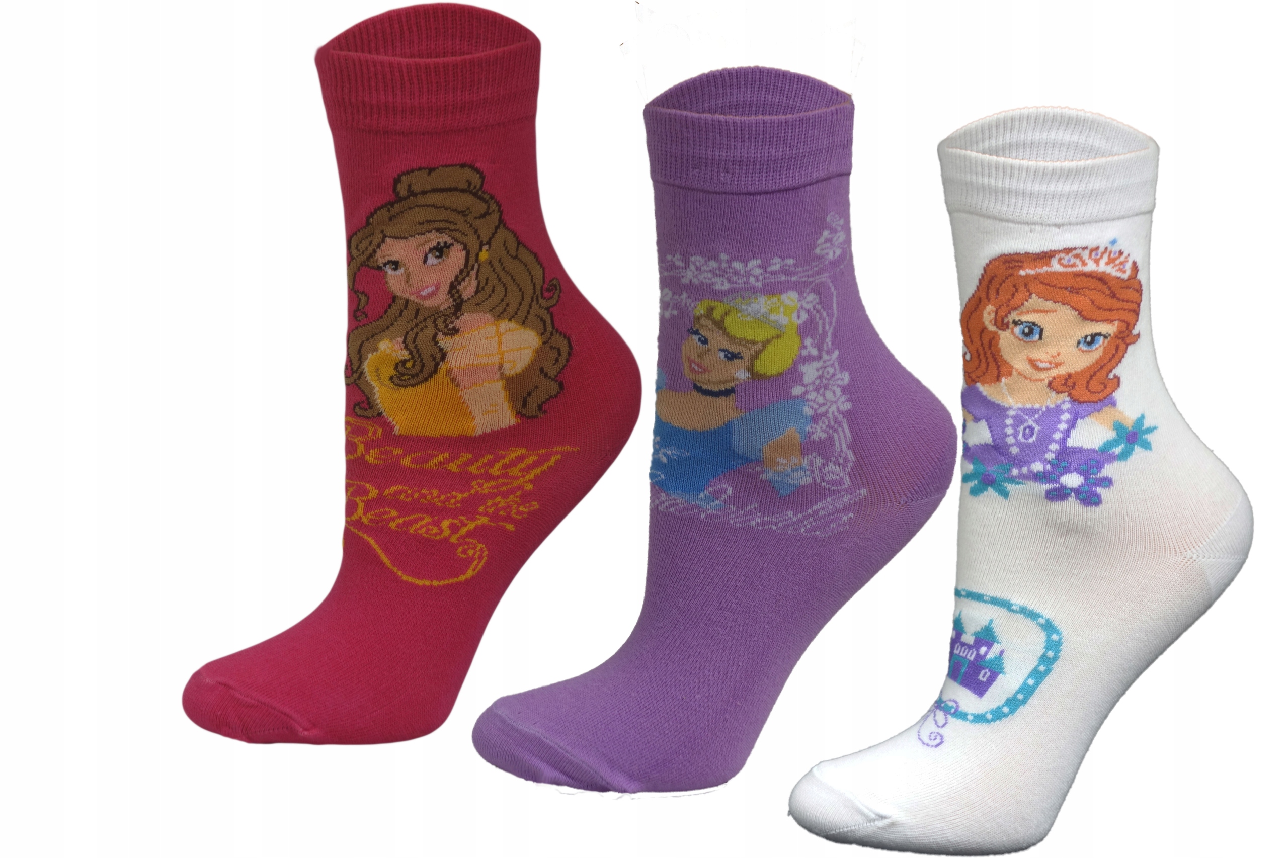 

Skarpety dziecięce 3 pary Mix wzorów 19-22 cm