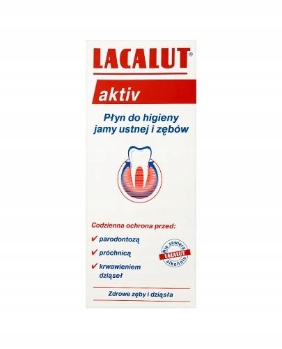 

Lacalut Aktiv Płyn do higieny jamy ustnej 300 ml