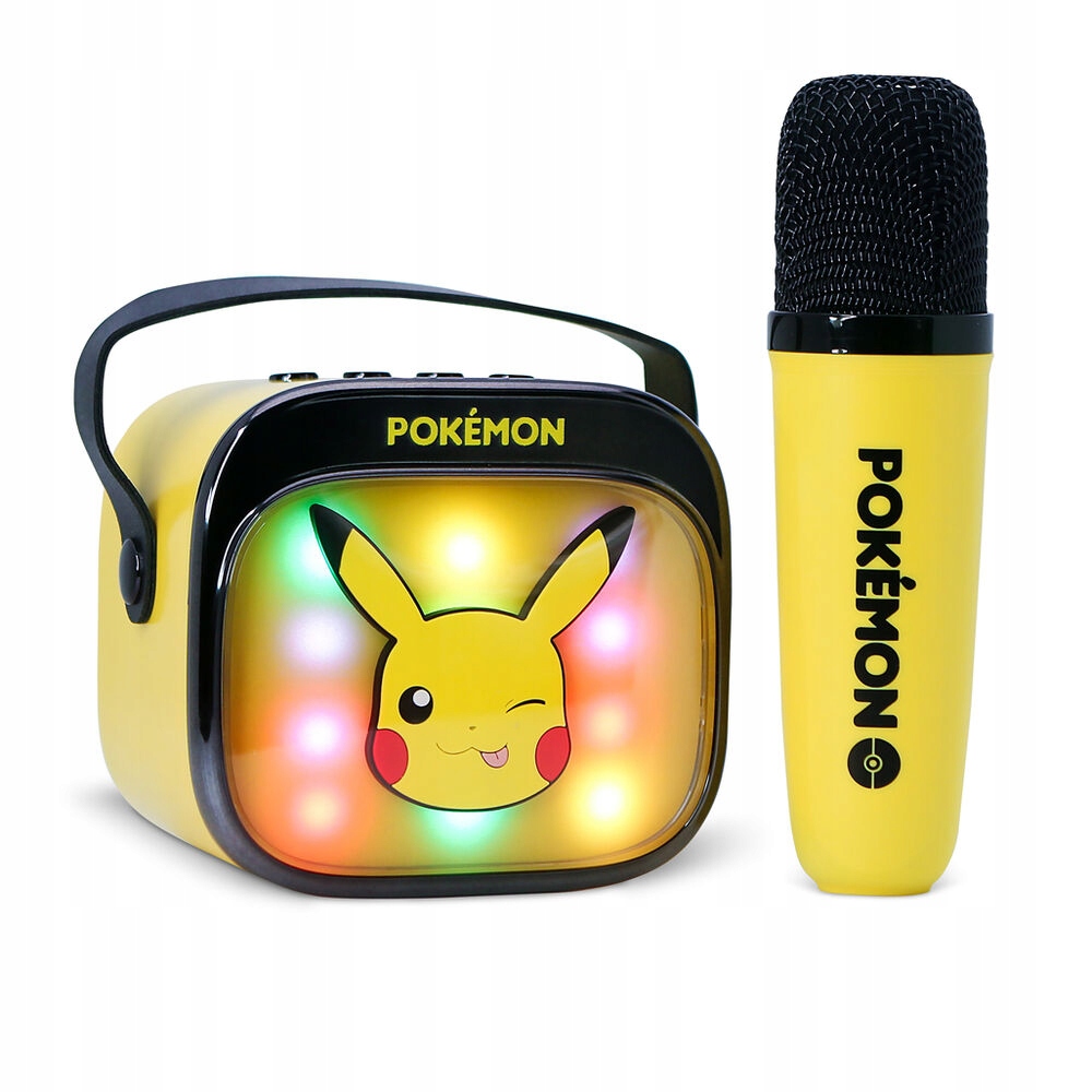 Otl Pikachu Karaoke Mikrofon I Głosnik Led