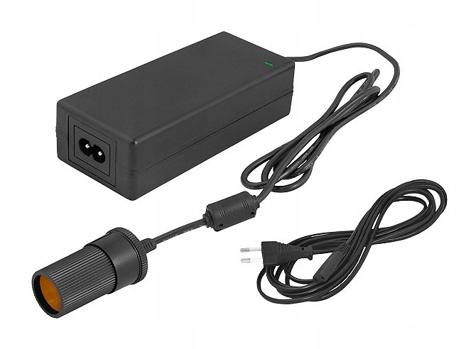 Impulsní napájecí zdroj +12V 5A se zásuvkou zapalovače (x1ks)
