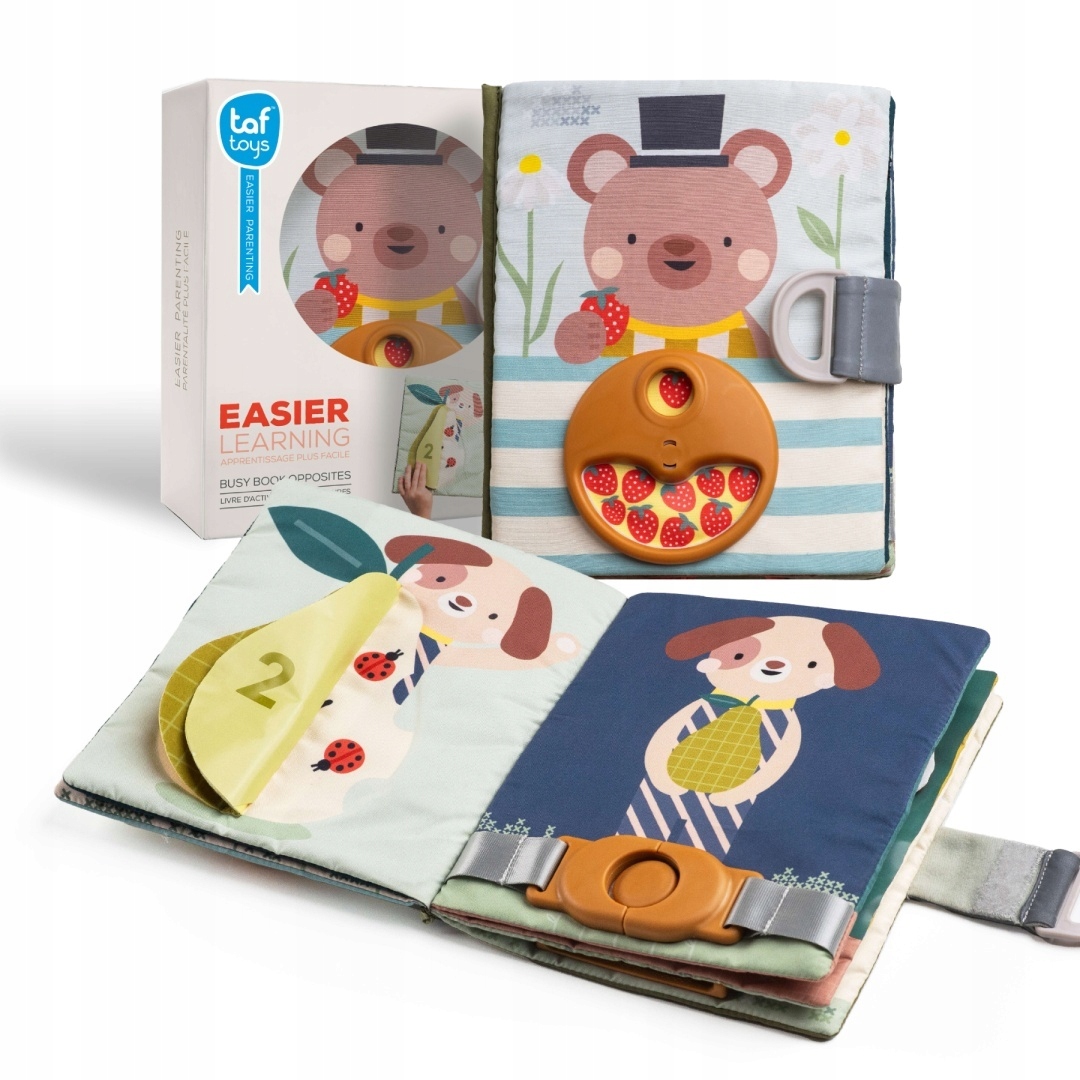 Taf Toys Fantasy Busy Book Książeczka Edukacyjna 18m