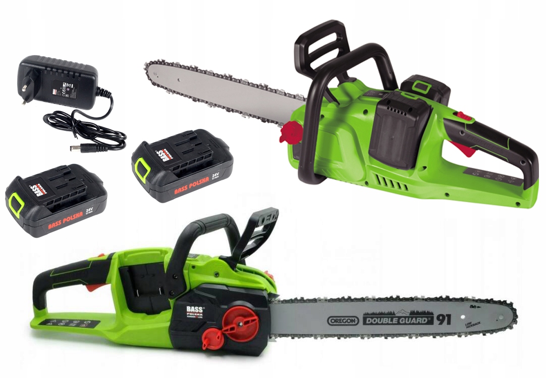 PIŁA AKUMULATOROWA 2x24V PILARKA ŁAŃCUCHOWA 48V