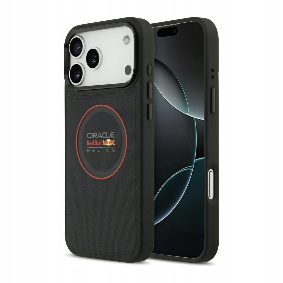 Pouzdro pro iPhone 17 Pro Max Red Bull Meshed Red Ring MagSafe, tmavě modré