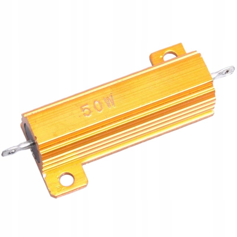 Resistenze 3 Ohm 50W Alluminio 4 Resistenze Avvolte In Alluminio Da 3 Ohm 50W - Custodia Metallo, Stock USA, Per Amplificatori E Progetti Audio Dark - Foto 7