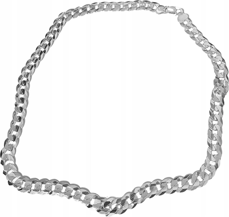 Stříbrný řetízek 925, masivní pánský s pancr vazbou, 55 cm, dárek