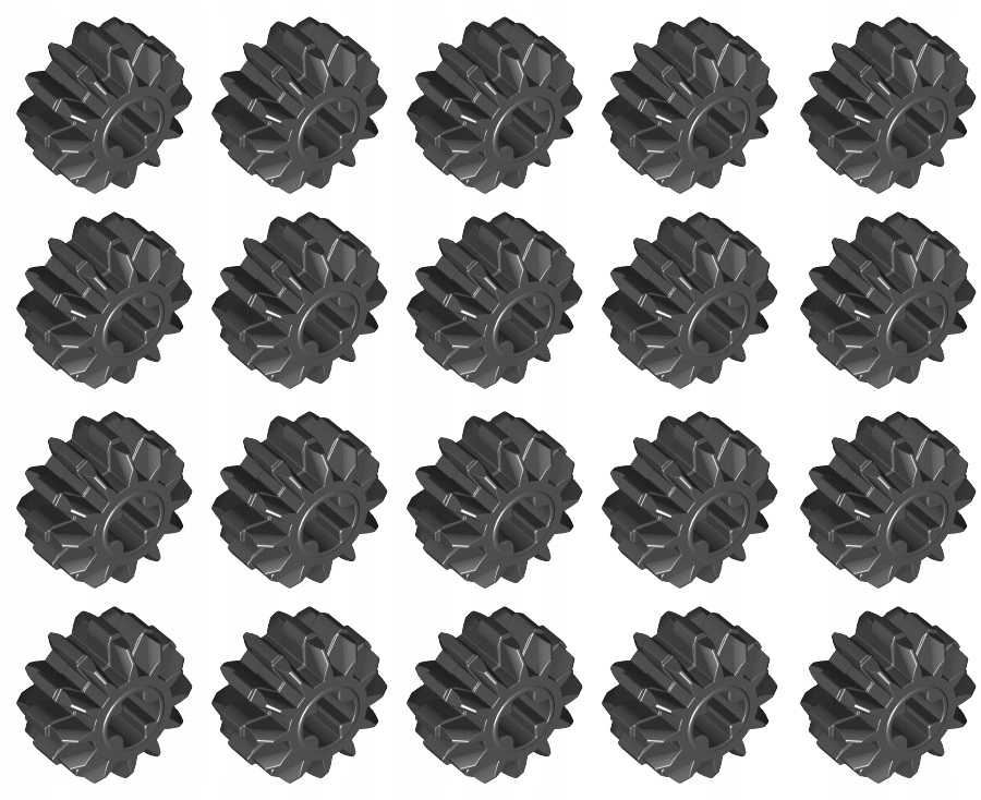 

Lego Technic Zębatka 12 czarny 32270 20 szt