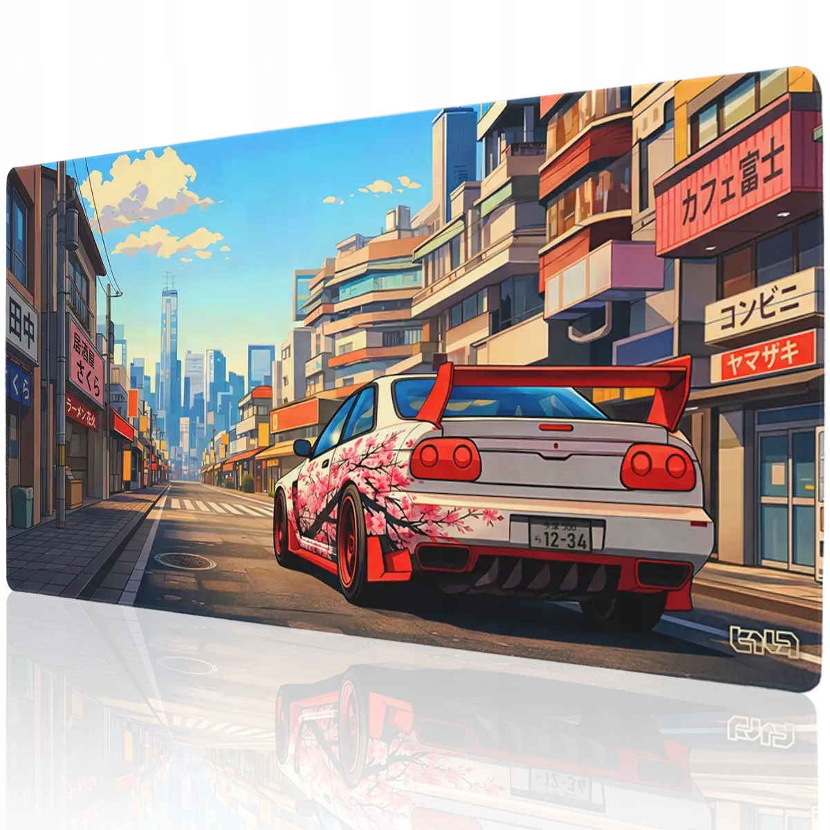 Podkładka Pod Klawiaturę Azjatycki Sen 100x50 Tilt Wytrzymała XL